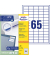 Etiketten ultragrip 3666, weiß 38x21,2mm, rechteckig, 