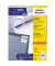Etiketten ultragrip 3667, weiß 48,5x16,9mm, rechteckig, 