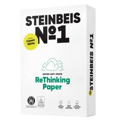 Recyclingpapier No. 1 (ehem.: Classic White) K1206666080B A3 80g weiß 70er Weiße 