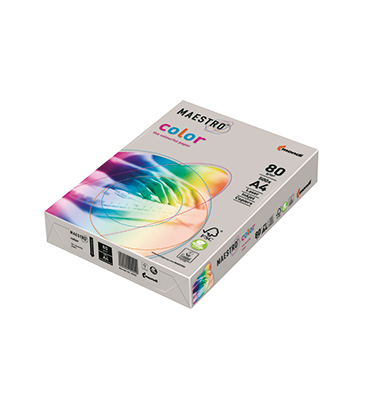 Kopierpapier Maestro Color 9417-GR21A80S grau A4 80g 