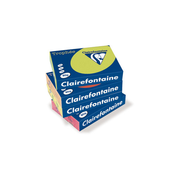 Clairefontaine Kopierpapier Trophee 1210C rosa pastell A4 120g 3329680121001 Clairefontaine 250 Blatt