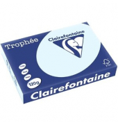 Kopierpapier Trophee 1214C A4 120g hellblau pastell 