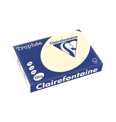 Kopierpapier Trophee 1242C A4 120g sand pastell 