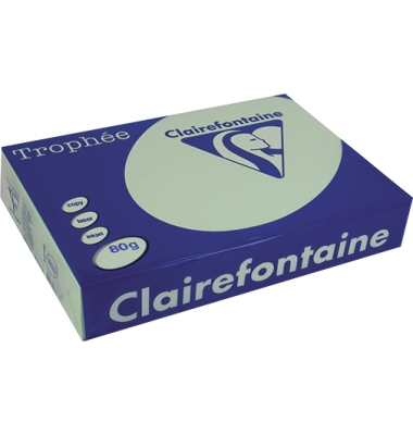 Kopierpapier Trophee 1262C lindgrün pastell A3 80g 