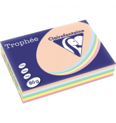 Kopierpapier Trophee 1703C farbig sortiert pastell A4 80g 