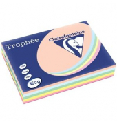 Kopierpapier Trophee 1712C farbig sortiert pastell A4 160g 