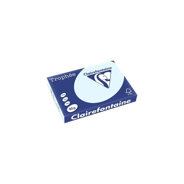 3329680188103 - Kopierpapier Trophee 1881C hellblau pastell A3 80g 500 Blatt 3329680188103 500 Stück