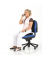 TOGU Sitzkissen Comfort AIRGO Aktiv 401300 40x28cm schwarz +Pumpe