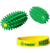 TOGU Ergonomiehandtrainer Brasil 470636 11x5cm grün