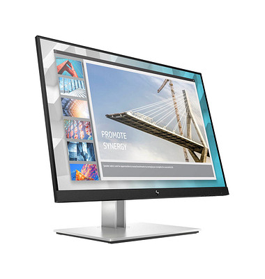  Monitor E24i G4 9VJ40AA 9VJ40AA#ABB, WUXGA (1920x1200), schwarz/silber