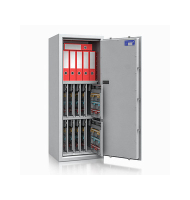 Schlüsseltresor 157024.02 safe4key 184kg lichtgrau mit Elektronikschloss Stahlblech