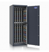 Schlüsseltresor 157025.11 safe4key 202kg grau mit Doppelbartschloss Stahlblech