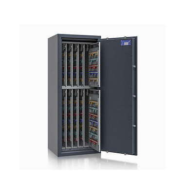 Schlüsseltresor 157025.11 safe4key 202kg grau mit Doppelbartschloss Stahlblech
