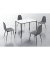 Flex Office Mehrzwecktisch Holz weiß 96,0 x 96,0 x 75,0 cm