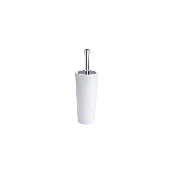 4008838302200 - Keramik WC-Garnitur Coni Weiß Weiß Keramik weiß Kunststoff (abs) chrom - weiß - Wenko 4008838302200 - Keramik WC-Garnitur Coni Weiß Weiß Keramik weiß Kunststoff (abs) chrom - weiß - Wenko