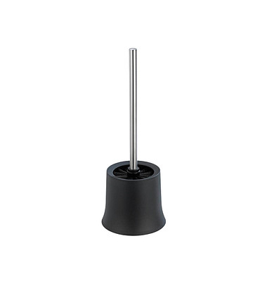 WC-Garnitur Basic schwarz Kunststoff