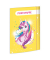 Postmappe Postmappe 46334, A4 Postmappe Einhorn, Karton 350g