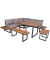 Loungegruppe Aurea braun