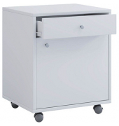 Masola Rollcontainer weiß 1 Auszug 45,0 x 38,0 x 54,0 cm