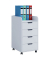 Konal Maxi Rollcontainer weiß 4 Auszüge 40,0 x 50,0 x 74,0 cm