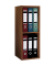 Aktenregal Offas nussbaum 34,0 x 30,0 x 72,0 cm