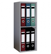 Aktenregal Offas grau 34,0 x 30,0 x 72,0 cm