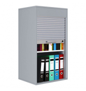 Aktos L Rollladenschrank grau 1 Fachboden 50,0 x 40,0 x 93,0 cm