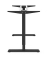 Schreibtischgestell Steelforce Pro 300, elektrisch höhenverstellbar, 69-118cm (H), 101-151x75cm (BxT), T-Fuß-Gestell, schwarz