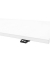 Schreibtischgestell Steelforce Pro 300, elektrisch höhenverstellbar, 69-118cm (H), 101-151x75cm (BxT), T-Fuß-Gestell, schwarz