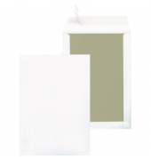 Versandtaschen BlessOf 30022366 mit Papprückwand, C5, ohne Fenster, haftklebend, 100g, weiß