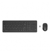 330 Tastatur-Maus-Set kabellos schwarz