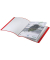 Sichtbuch Recycle 4676-00-25, rot, A4, mit 20 Hüllen, Polypropylen (PP)