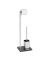 WC-Garnitur Slate Rock schwarz Metall