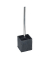 WC-Garnitur Slate Rock schwarz Stein