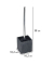 WC-Garnitur Slate Rock schwarz Stein