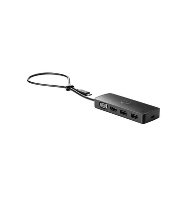 USB-Hub Reisehub G2 4-fach schwarz