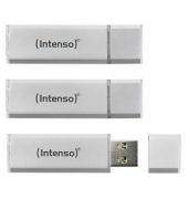 USB-Sticks Alu Line silber 16 GB