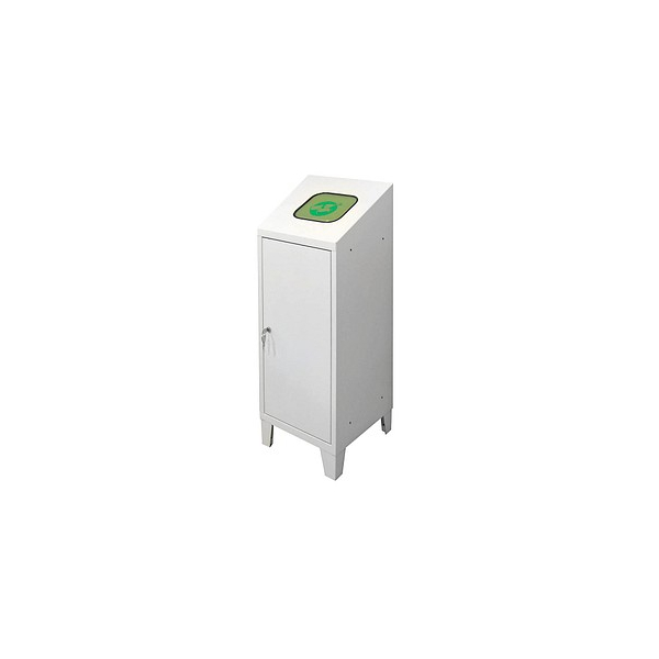 4050049454414 - Recycling Abfallsammler Wertstoffsammler Müllsammler mit Behälter 120L - ADB 4050049454414 - Recycling Abfallsammler Wertstoffsammler Müllsammler mit Behälter 120L - ADB