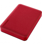 externe Festplatte Canvio Advance HDTCA40ER3CA, rot, 2,5 Zoll (6,35cm), 4 TB, HDD