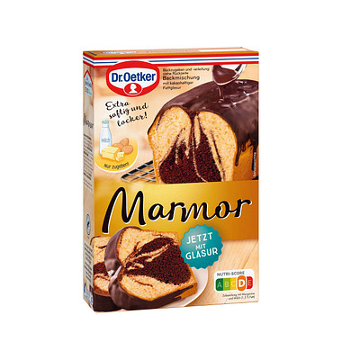 Marmor Kuchen Backmischung