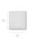 HU 662 Wärmeunterbett weiß 100 W