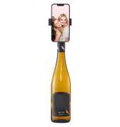 Smartphone-Halter Bottle Pod Fun schwarz