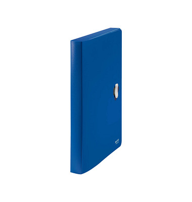 Heftbox Recycle 46230035, A4 blau, 3,8cm F&uuml;llh&ouml;he, Polypropylen (PP) 650g