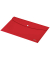 Dokumententasche Recycle 46780025, Din A4 quer, rot, Polypropylen, 80 % recycelt, Druckknopf