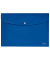Dokumententasche Recycle 46780035, A4 quer, blau, Polypropylen, 80 % recycelt, Druckknopfverschluss