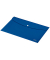 Dokumententasche Recycle 46780035, A4 quer, blau, Polypropylen, 80 % recycelt, Druckknopfverschluss