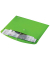 Dokumententasche Recycle 46780055, Din A4 quer, gr&uuml;n, Polypropylen, 80 % recycelt, Druckknopf