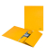 Jurismappe Recycle 3906-00-15, A4 gelb 100 % recycelbarem Karton 430g, mit 3 Einschlagklappen