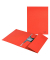 Jurismappe Recycle 3906-00-25, A4 rot 100 % recycelbarem Karton 430g, mit 3 Einschlagklappen