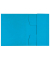 Jurismappe Recycle 3906-00-35, A4 blau 100 % recycelbarem Karton 430g, mit 3 Einschlagklappen